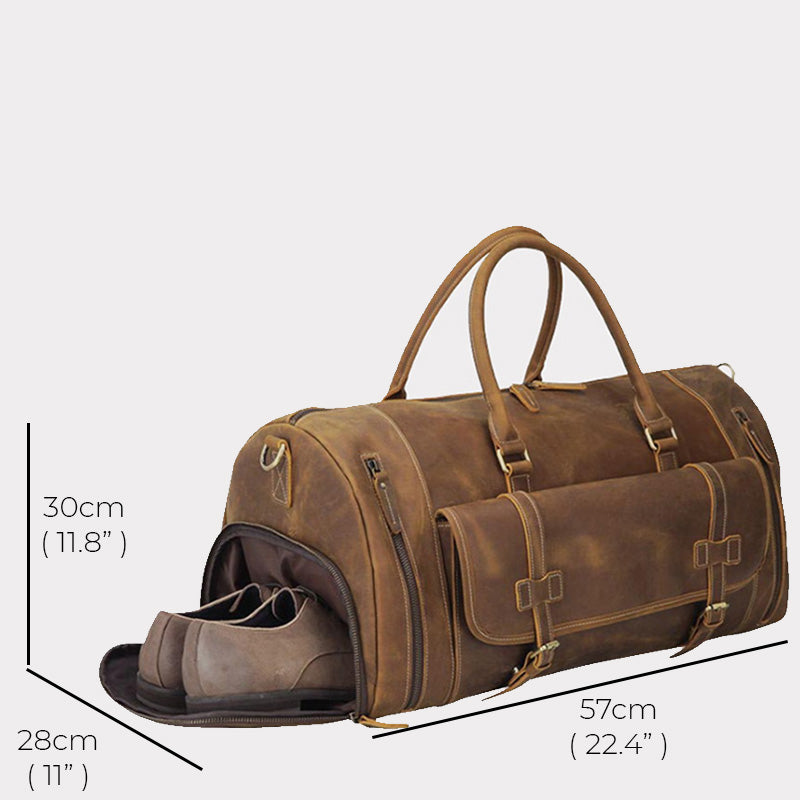 Large Travel Bag, Mens Leather Bag Wholesaler, Personalized Outdoor Bag,  Holdall Bag Manufacturer – Kusum Handicrafts